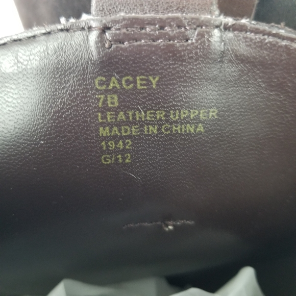 Ralph Lauren Cacey 7B leather stirrup brown boots.👢 - Picture 5 of 14